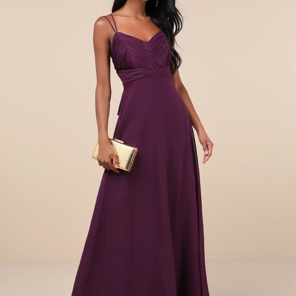 Purple Lulus Maxi Dress
